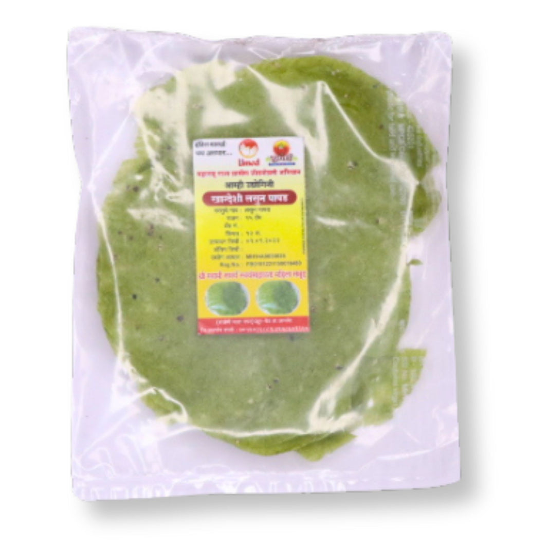 Muktai, Palak Papad, Made By Natural Ingredients, No Artificial Chemicals, Pack of 1000 gm