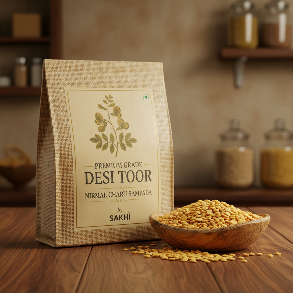 Premium grade Tur made from desi toor Nirmal Charu Sampada,Sakhi