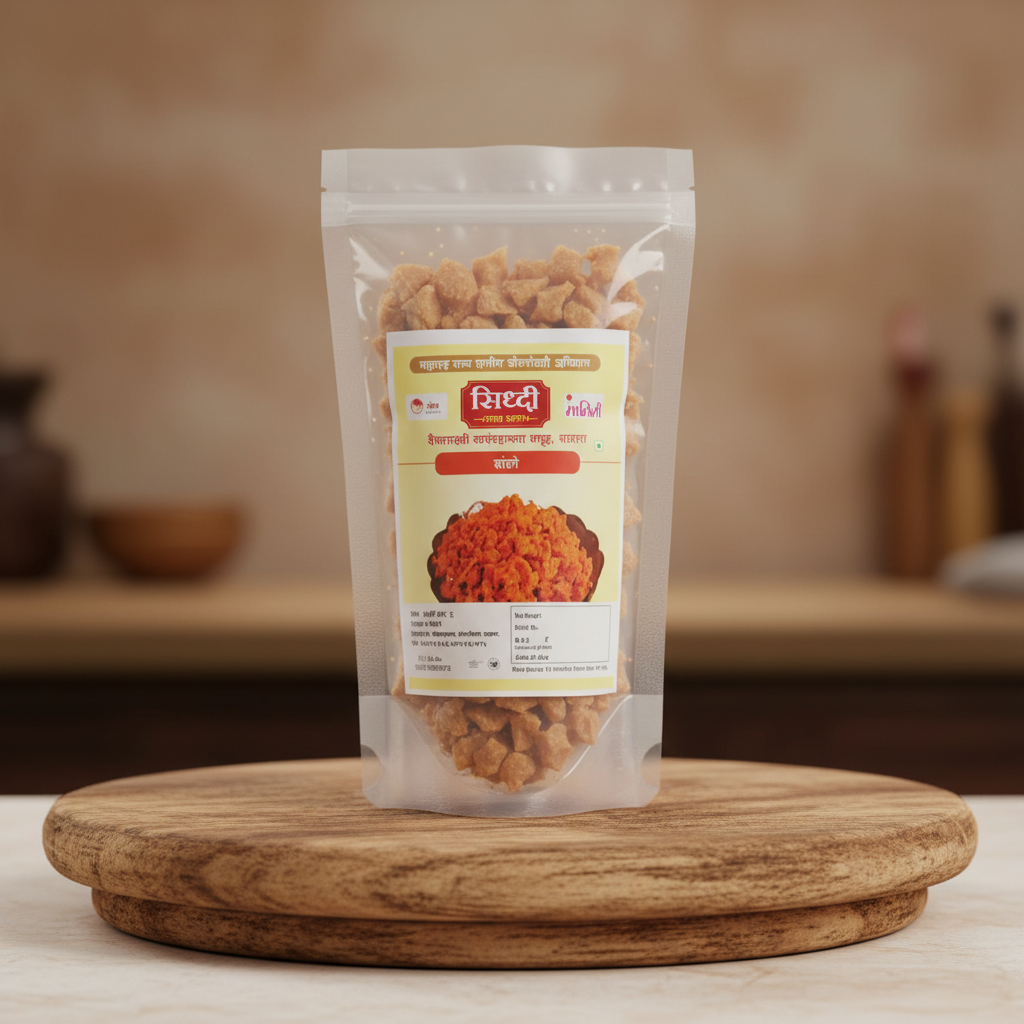 GRAMLOK NATURALS Panchmukhi Sandge Pack Of 500gm Traditional Sun Dried Vegetable Dumplings Authentic Maharashtrian Ready To Cook Homemade Premium Quality Kitchen Essential
