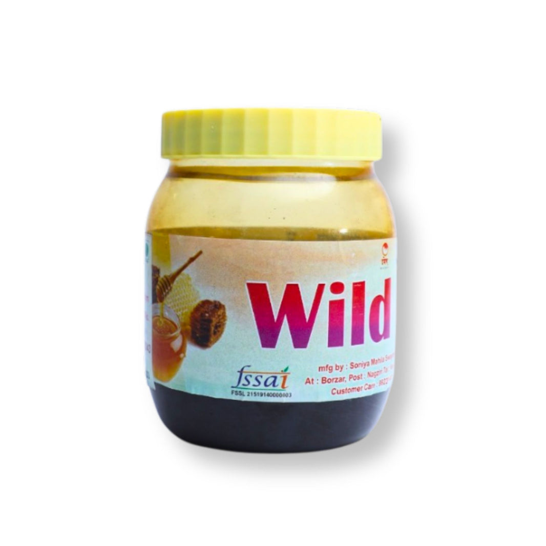 WILD, Natural Honey, Made By Natural, Ingredients, No Artificial Flavour, Pack of 250 gms