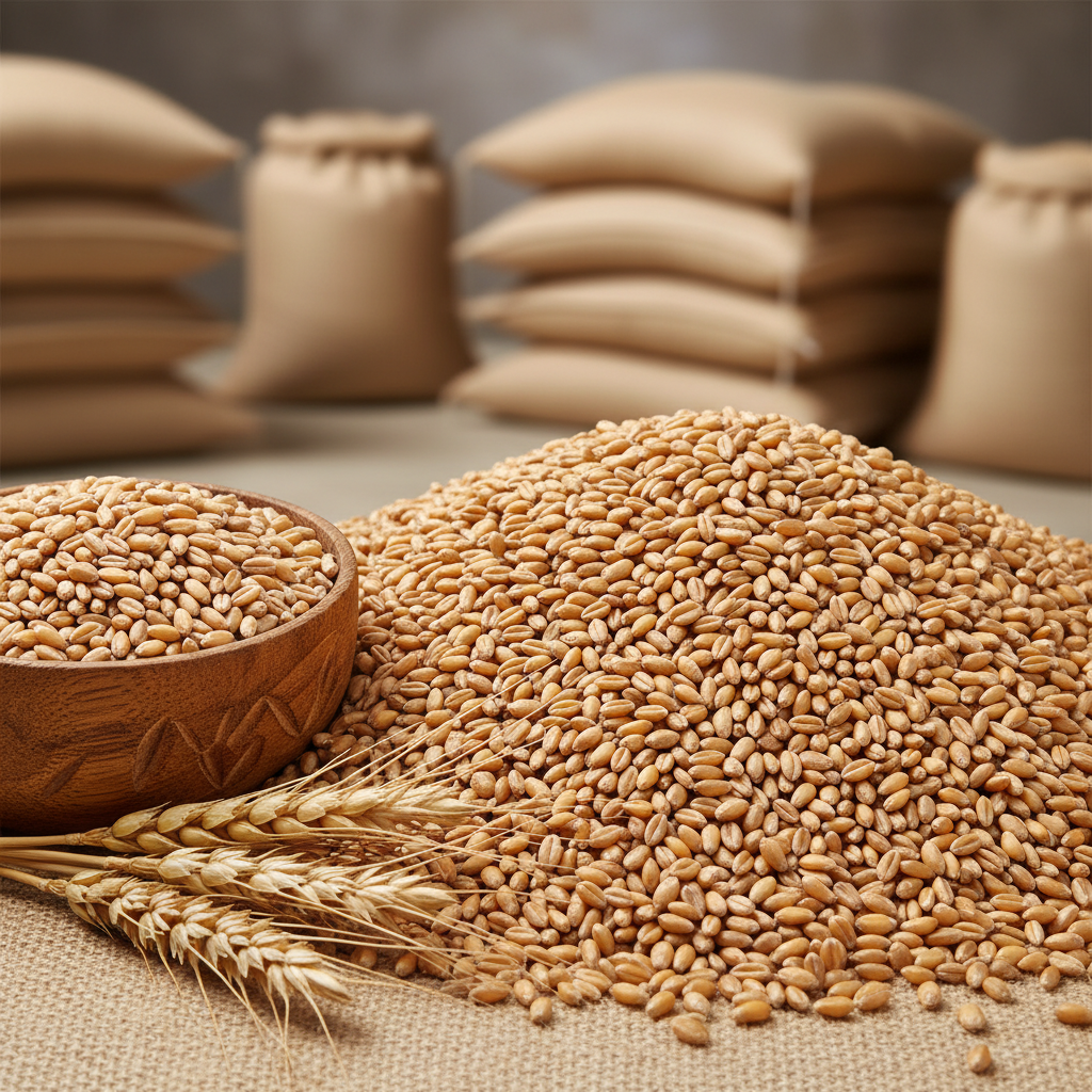 Premium Quality Whole Wheat B2B Bulk Supply Food Grade Clean Grains for Flour Mills Hotels Retailers Distributors Caterers 4000 Kg