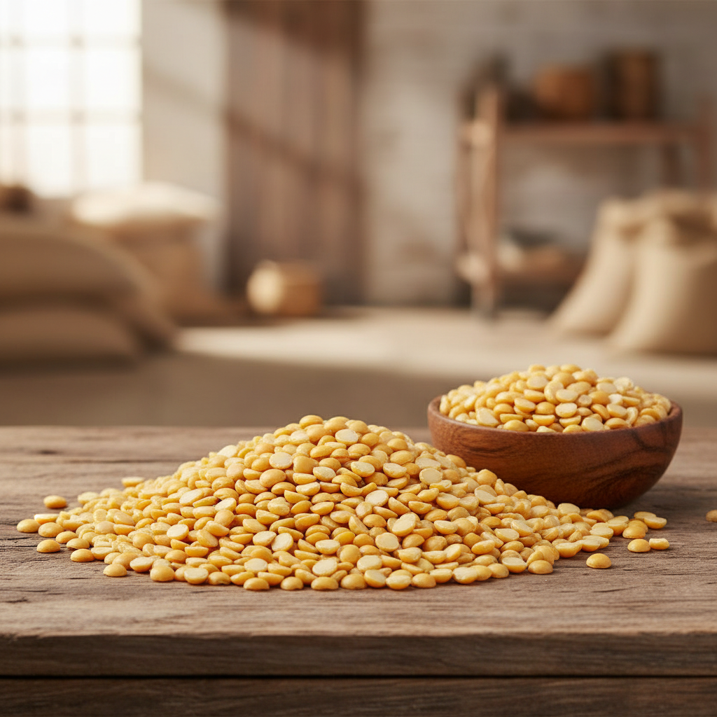 Premium Quality Tur Dal B2B Bulk Supply Food Grade Uniform Split Pigeon Peas for Hotels Retailers Distributors Caterers Institutions 500 Kg